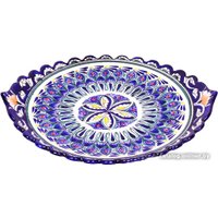 Блюдо Шелковый путь для шашлыка малое 32x26 см