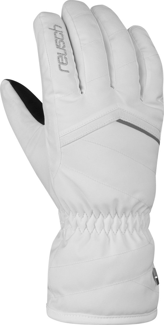 

Горнолыжные перчатки Reusch Marisa 6031150 1103 (р-р 6, white/silver)
