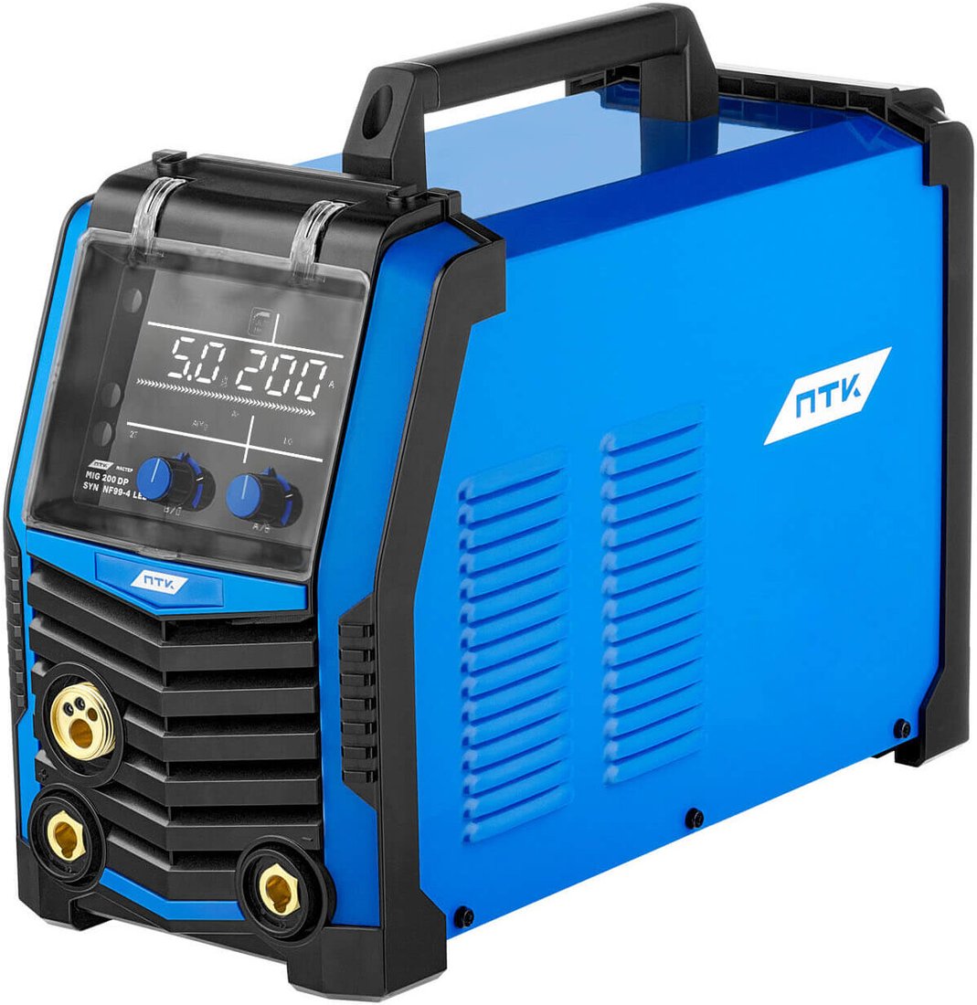 

Сварочный инвертор ПТК МАСТЕР MIG 200 DP SYN NF 99-4 LED 005.100.279