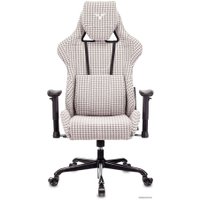 Игровое (геймерское) кресло Zombie VIKING LOFT (серый гусиная лапка)