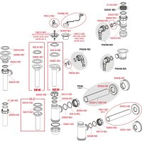 Сифон Alcadrain A430-BL-01
