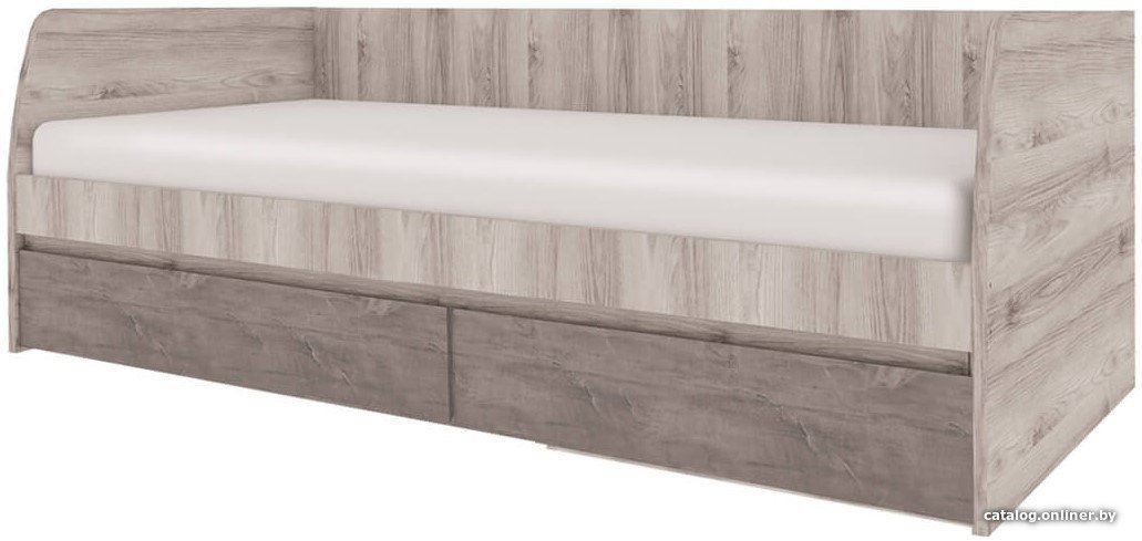 Кровать Anrex Jazz 90-2 90x200 (каштан найроби/оникс)