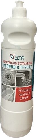 

Средство для труб Raze Для устранения засоров в трубах (1 л)