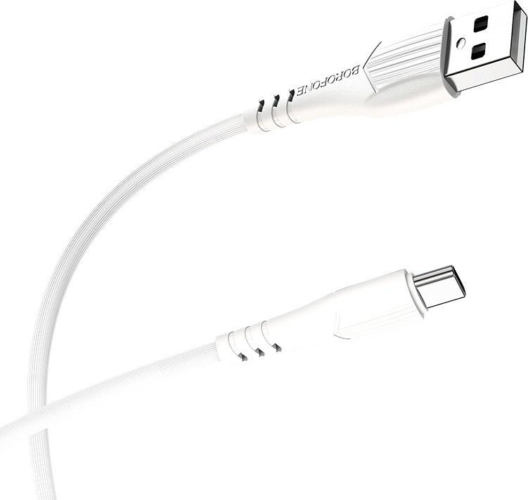 

Кабель Borofone BX37 USB Type-A - USB Type-C (1 м, белый)