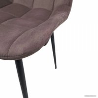 Стул Алвест AV 405 87342 (коричневый микровелюр 09/черный)