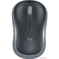 Мышь Logitech M186 (черный/серый)