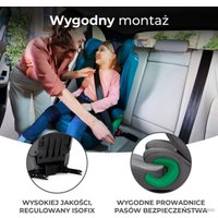 Детское автокресло KinderKraft Junior Fix I-size (светло-серый)