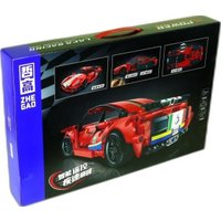 Конструктор Zhe Gao DZ7014 Гоночный автомобиль Ferrari 488