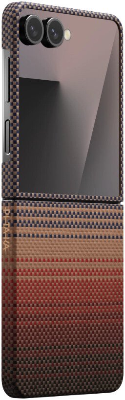 

Чехол для телефона Pitaka Ultra-Slim для Galaxy Z Flip7 (Sunset)