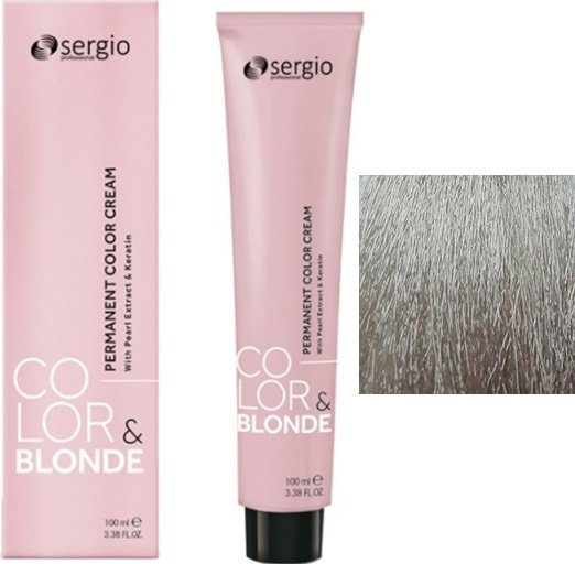 

Крем-краска для волос Sergio Professional Color&Blonde 12.00 ультра-светлый блондин натуральный