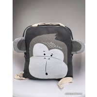 Детский рюкзак Hengde Lucky Day Обезьянка (серый)