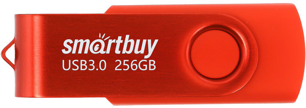 

USB Flash SmartBuy Twist Dual Type-C/Type-A 256GB (красный)