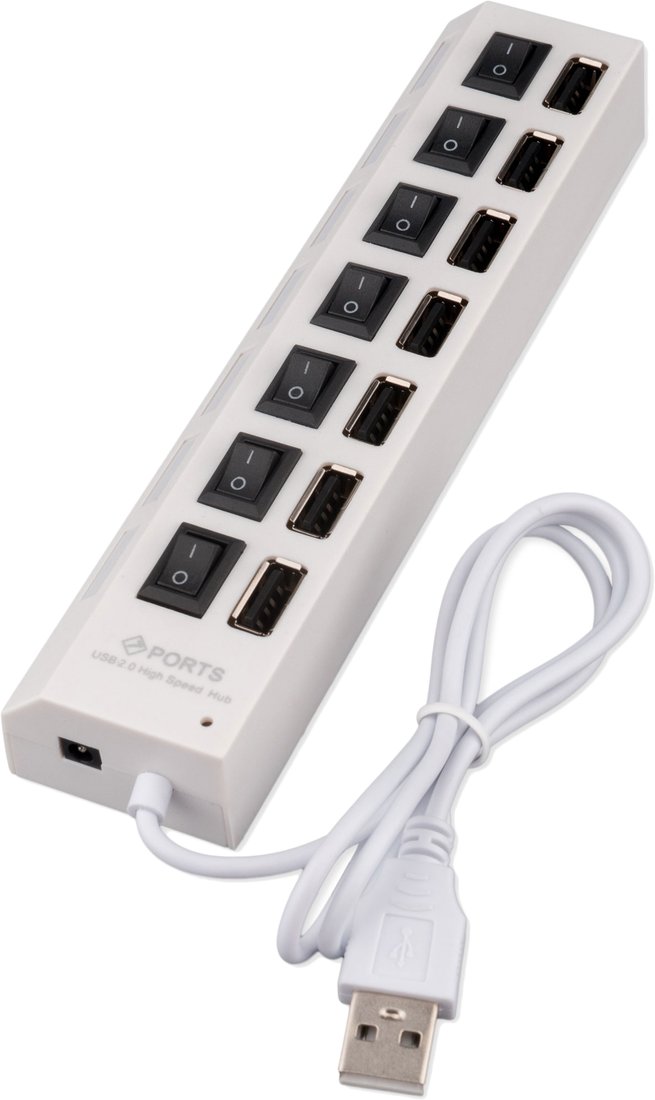 

USB-хаб Gembird UHB-U2P7-01W