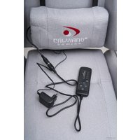 Игровое (геймерское) кресло Calviano Avanti Ultimato (серый, с подножкой)