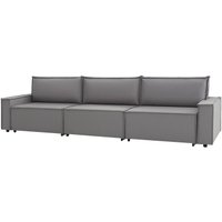 Диван Mio Tesoro Дюссельдорф 293 1.5ек-1.5ек-1.5ек (1174 Savanna Plus Ash)