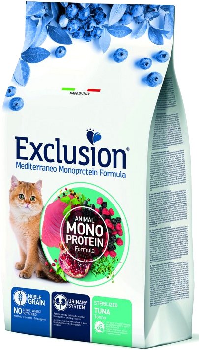 

Сухой корм для кошек Exclusion Sterilized Tuna NGCST12 (12 кг)