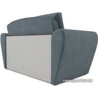Диван Мебель-АРС Квартет (велюр серо-синий HB-178 26)