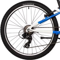 Велосипед Novatrack Extreme 24 р.11 2025 24AHV.EXTREME.11BL5 (синий/белый)