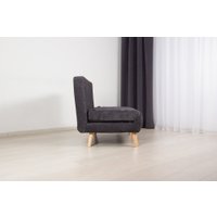 Диван DiArt Элли 1100 (велюр Sensey graphite/ножки светлые)