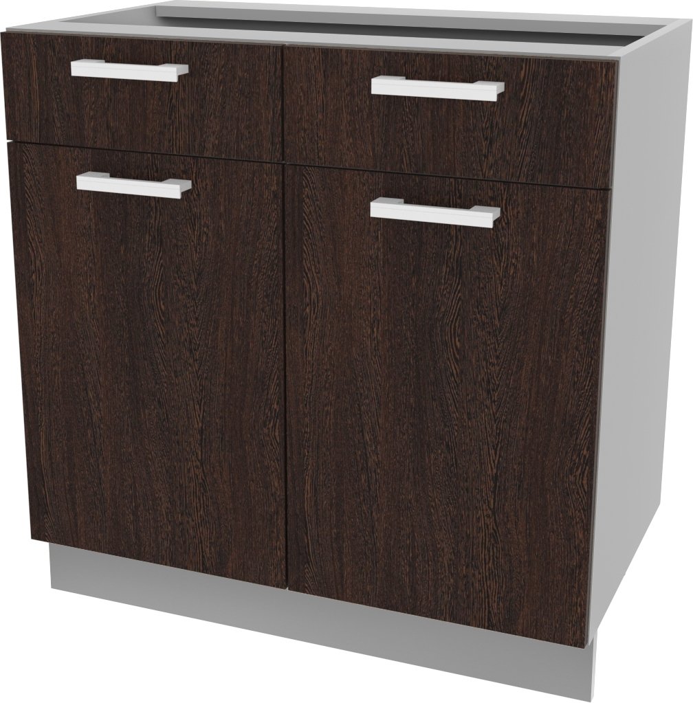 

Шкаф напольный Интерлиния Компо НШ80рш2 (дуб венге)