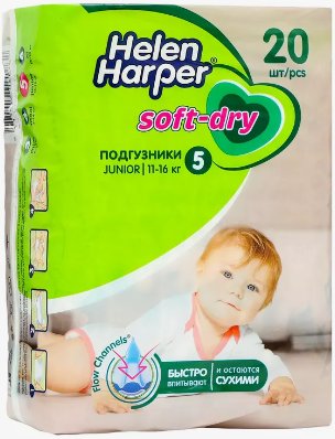 

Подгузники Helen Harper Soft & Dry Junior (20 шт)