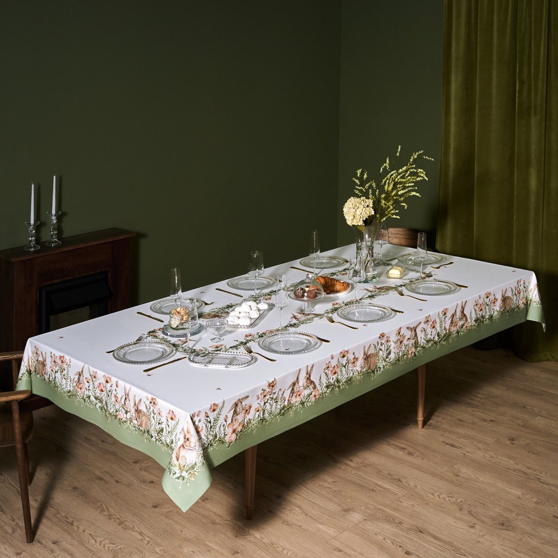 

Скатерть Lefard Sense 850-753-25 (зеленый)