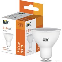 Светодиодная лампочка IEK LED PAR16 600lm 3000K GU10