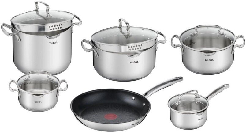 Набор кастрюль Tefal Duetto+ 11 G732SB56