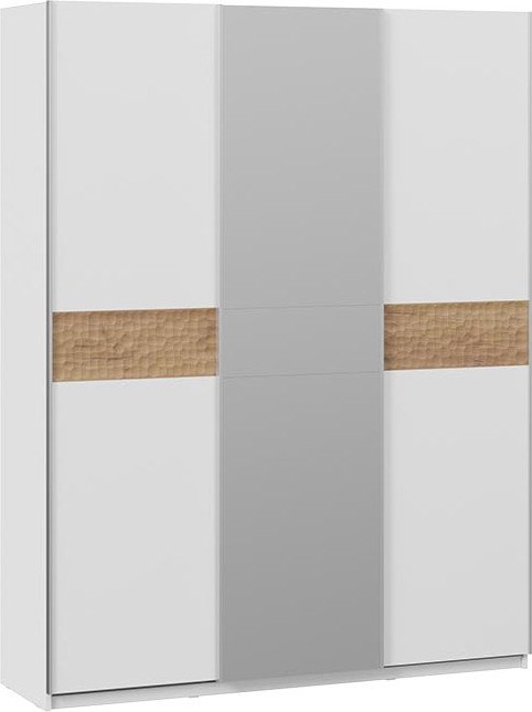 

Шкаф-купе Трия Оскар Скания Т2 1800 268709 (ручка серебро/белый снег/белый снег/дуб тортугга)