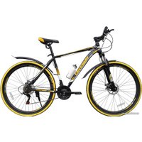 Велосипед Greenway Scorpion 29 (черный/желтый, 2019)