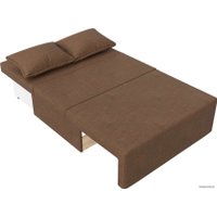 Диван Mebelico Лагуна 115581 (рогожка, коричневый)