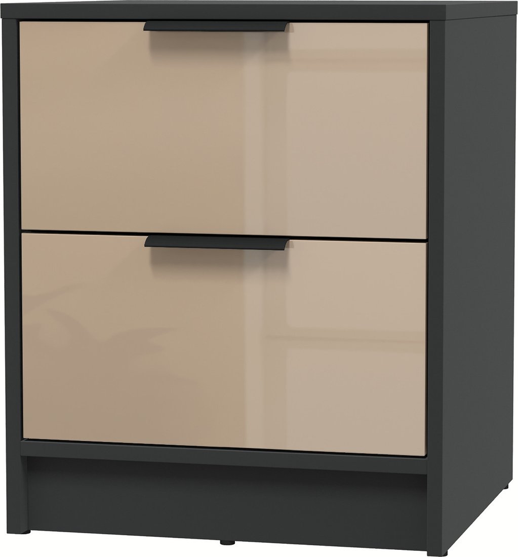 

Тумба Интерлиния Концепт КТ-ТК1-57 Глосс (антрацит/капучино глянец)