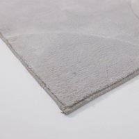 Ковер для жилой комнаты AksHome Homely RD 13 (80x150, светло-серый)