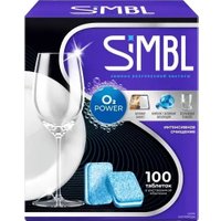 Таблетки для посудомоечной машины SIMBL Сила кислорода (100 шт)