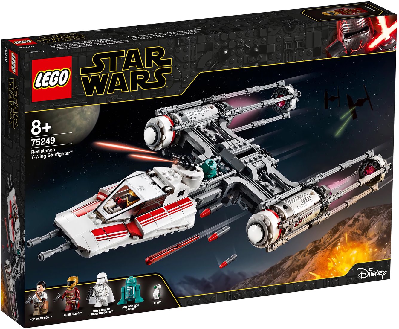 

Конструктор LEGO Star Wars 75249 Звездный истребитель Повстанцев типа Y