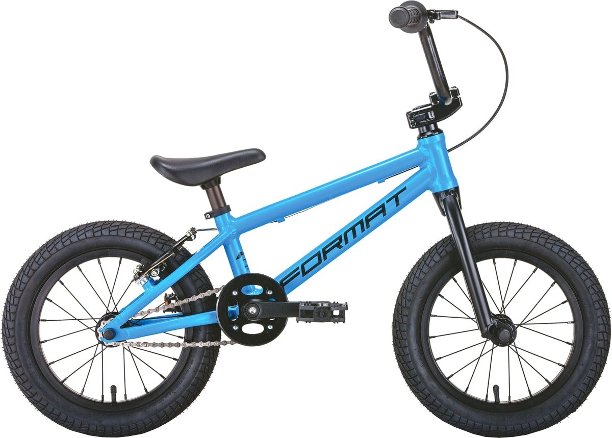 

Детский велосипед Format Kids BMX 14 (голубой, 2020)
