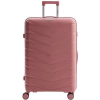 Чемодан-спиннер L'Case Valencia 27 (L, розовый)