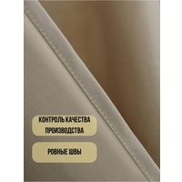 Комплект штор Soft Lines Бархат 9138-E4 (180x250, молочный)