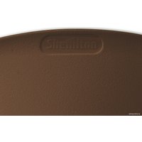 Стул Sheffilton SHT-ST29/S95-W (коричневый/прозрачный лак/черный муар)