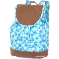 Городской рюкзак Asgard Р-5490 (снежинки, мята)