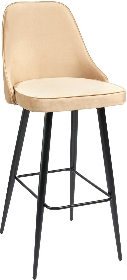 

Стул TetChair Kish mod.714 (бежевый barkhat 5/черный)