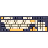 Клавиатура Ritmix RKB-602BL (синий/бежевый)