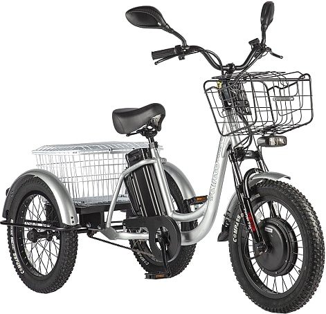 

Электровелосипед Eltreco Porter Fat 500 (серебристый)