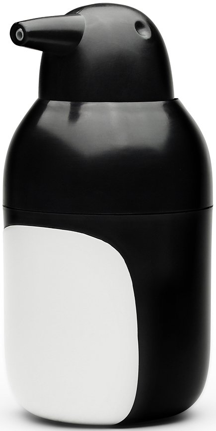 

Дозатор для жидкого мыла Qualy Penguin QL10351-BK-WH (черный/белый)