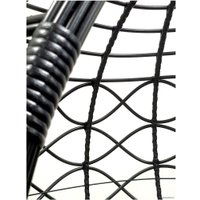 Подвесное кресло M-Group Капля Лори 11530401 (черный ротанг/бежевая подушка)