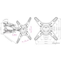 Кронштейн для телевизора Kromax ATLANTIS-45 (белый)