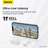 Наушники Baseus Bowie EZ10 (белый)