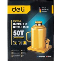 Бутылочный домкрат Deli DQ71050 50т