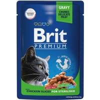 Пресервы Brit Premium цыпленок в соусе 85 г