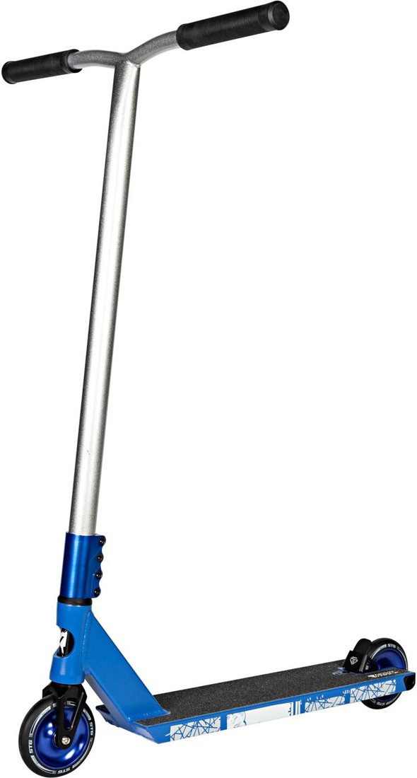 

Трюковый самокат Novatrack Crow 10/110 110A.CROW10.BL24 (синий/серебристый)